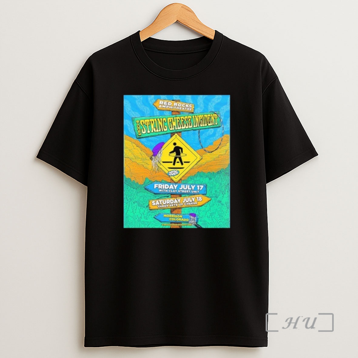 Officials The String Cheese Incident Live At Red Rocks Amphitheatre In Morrison Colorado From July 17 To 18 2026 Shirt Sweatshirt Tee