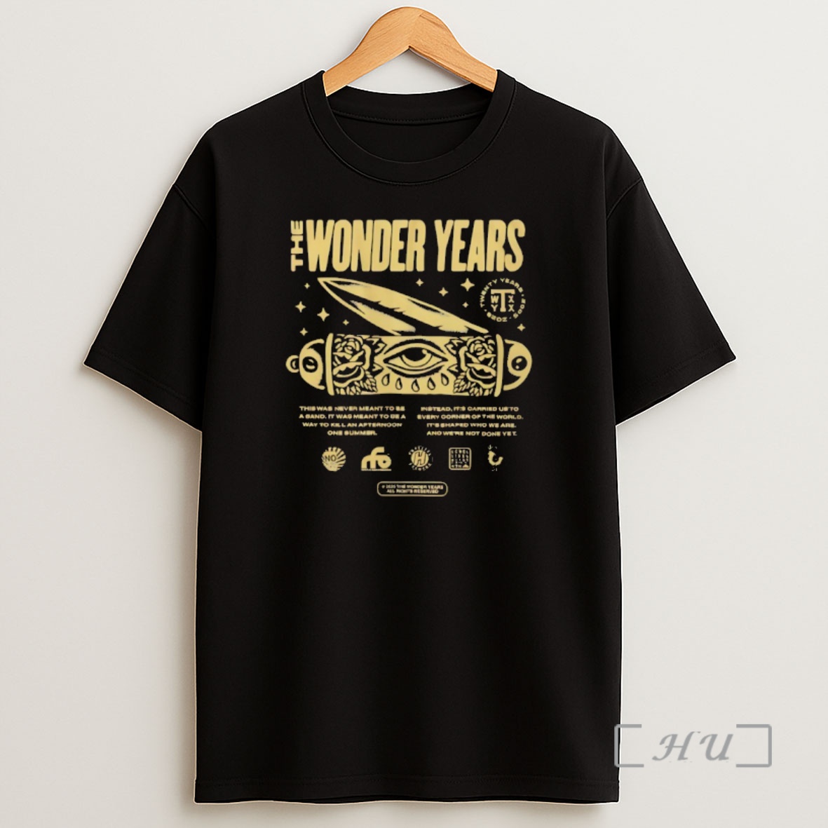 Officials The Wonder Years Band Carhartt 20 Year Anniversary Shirt Sweatshirt Tee