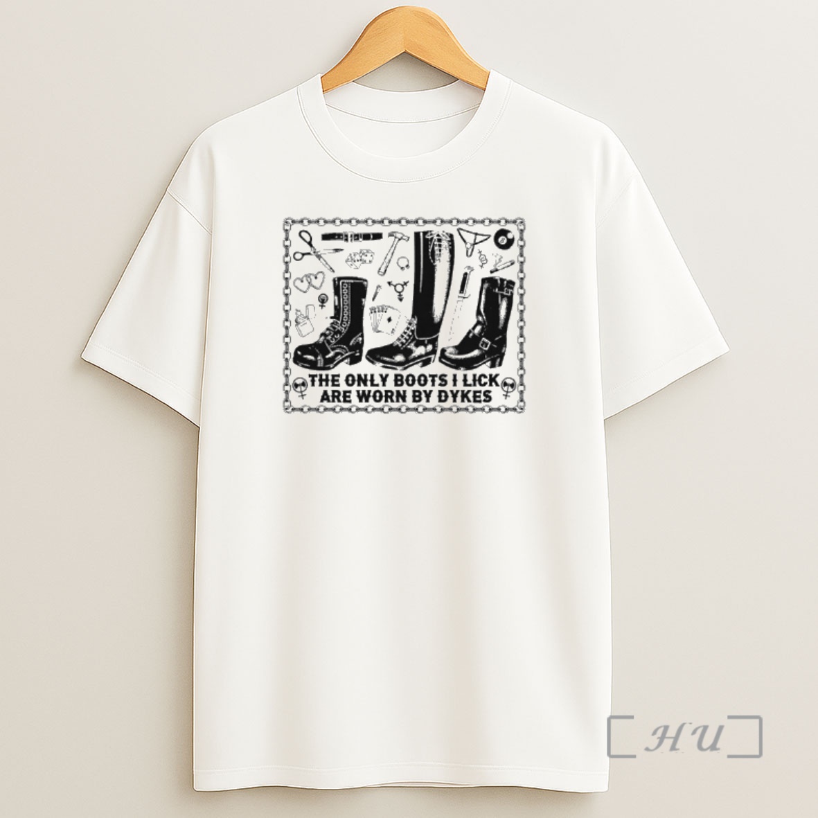 Officials The Only Boots I Lick Are Worn By Dykes Shirt Sweatshirt Tee