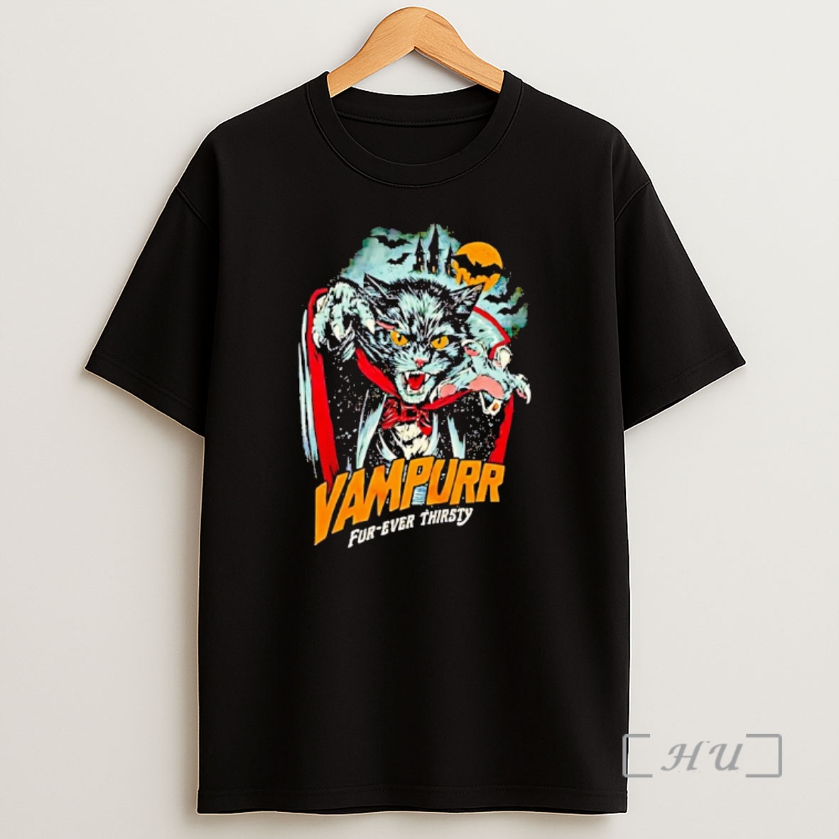 Officials The Return Of Vampurr Fur Ever Thirsty Vampire Cat Shirt Sweatshirt Tee