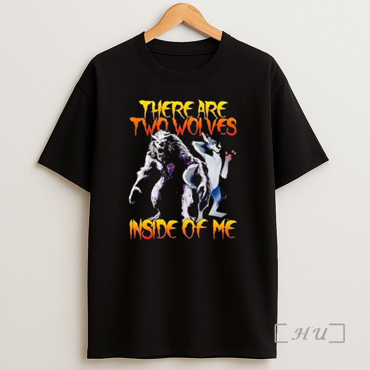 Officials There Are Two Wolves Inside Of Me Shirt Sweatshirt Tee