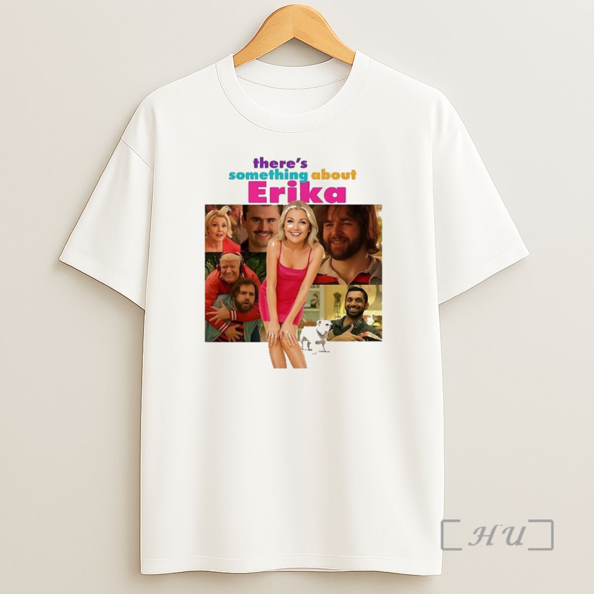 Officials Theres Something About Erika Kirk Caricature Shirt Sweatshirt Tee