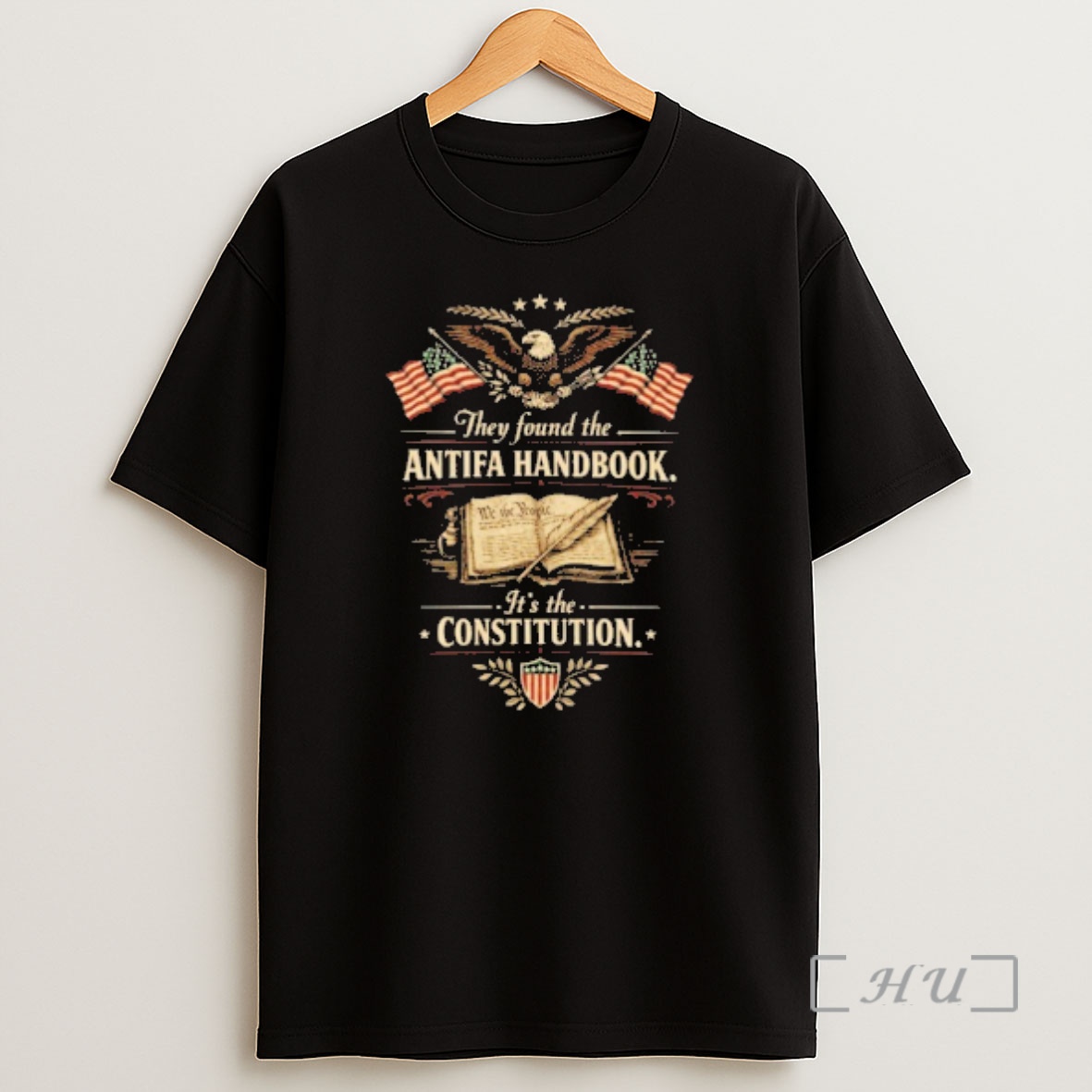 Officials They Found The Antifa Handbook Its The Constitution Usa Shirt Sweatshirt Tee