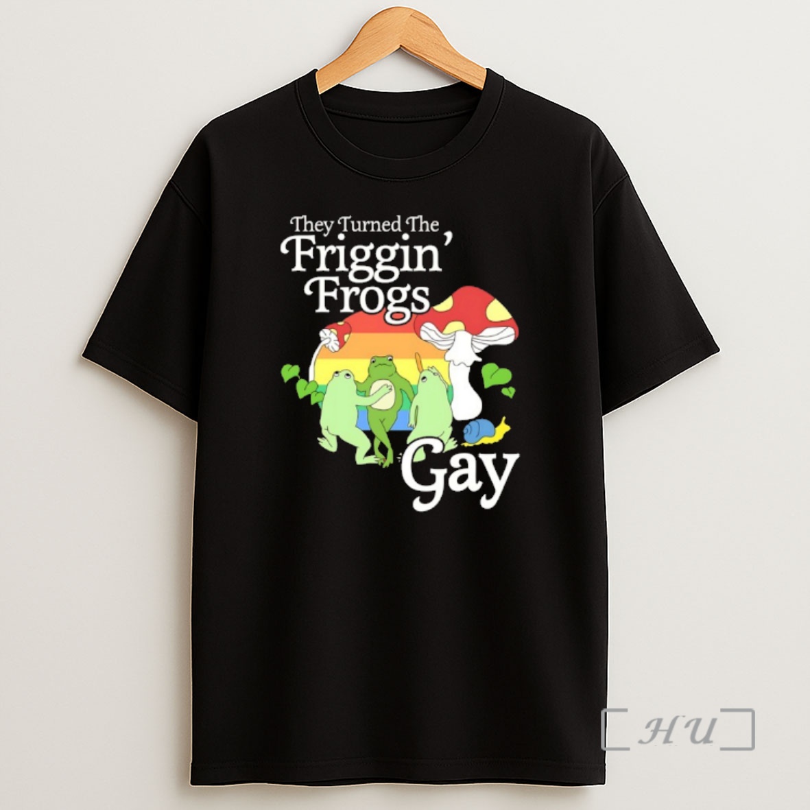 Officials They Turned The Friggin Frogs Gay Lgbt Shirt Sweatshirt Tee