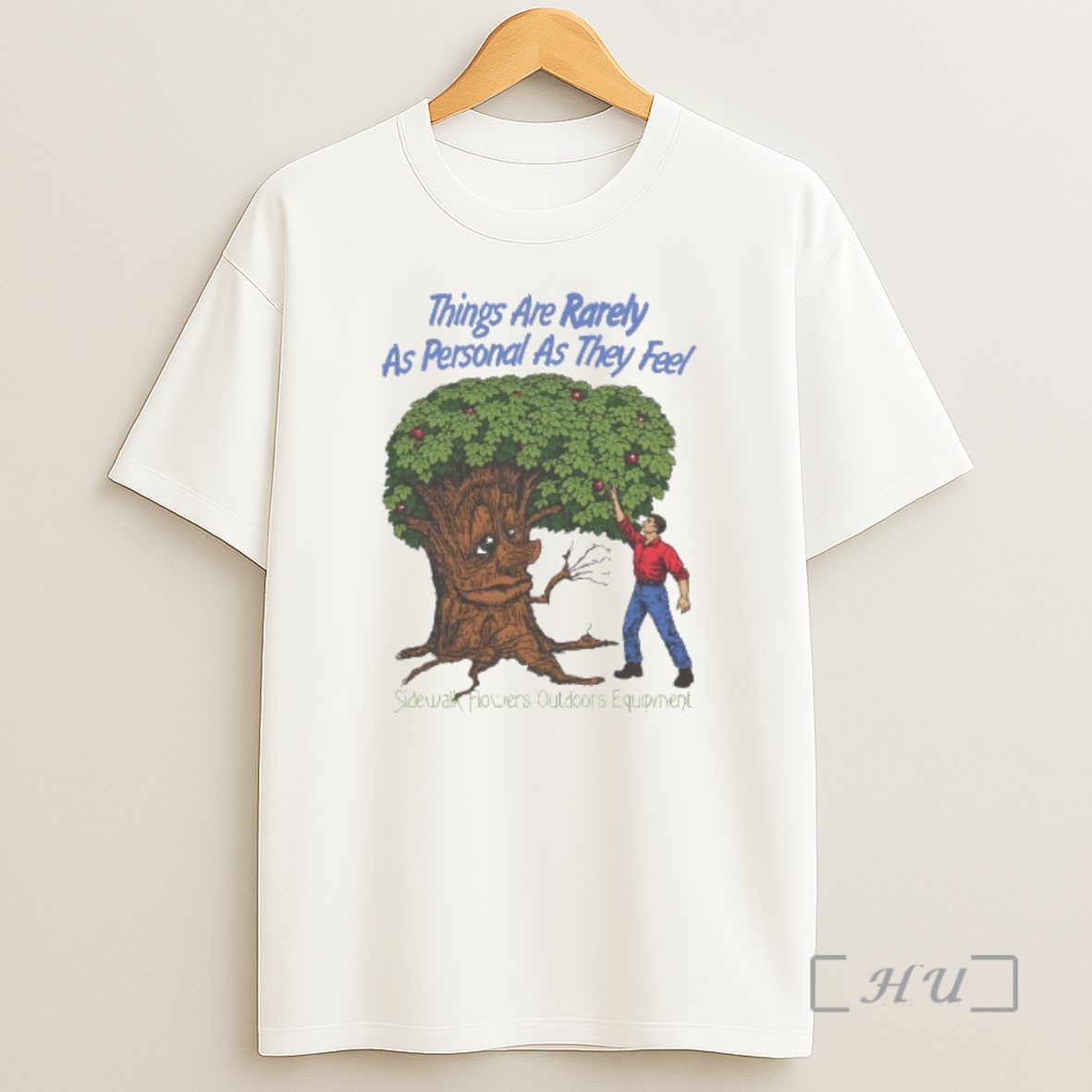 Officials Things Are Rarely As Personal As They Feel Sidewalk Flowers Outdoors Equipment Shirt Sweatshirt Tee
