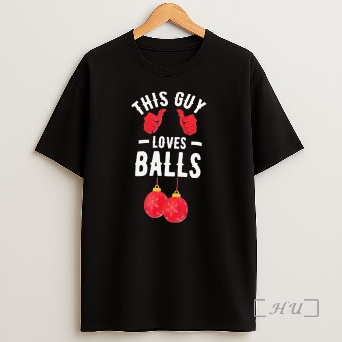 Officials This Guy Loves Balls Christmas Ornaments Graphic Premium Shirt Sweatshirt Tee