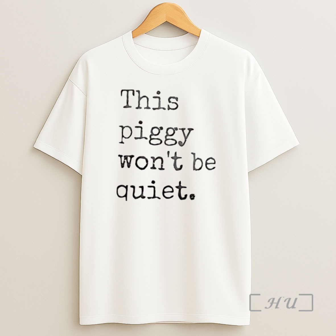 Officials This Piggy Wont Be Quiet Trump Anti Shirt Sweatshirt Tee