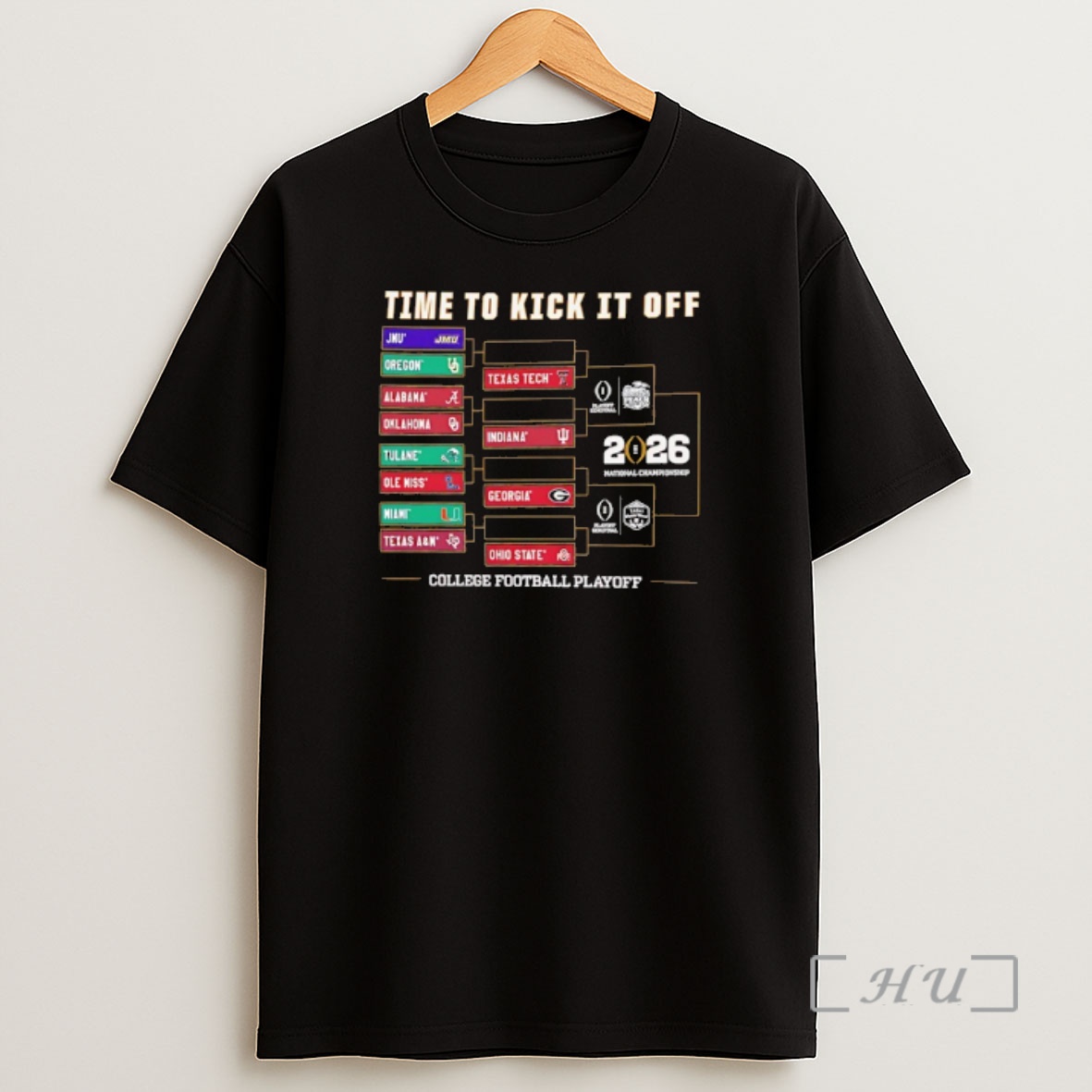 Officials Time To Kick It Of College Football Playoff 2025 26 Shirt Sweatshirt Tee