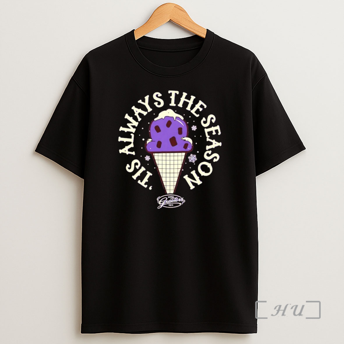 Officials Tis Always The Season For Graeters Ice Cream Shirt Sweatshirt Tee