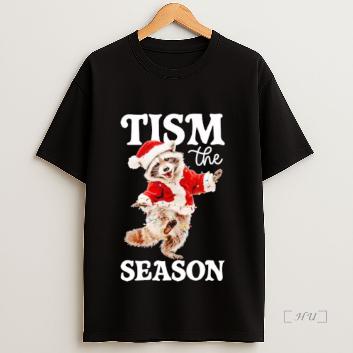 Officials Tism The Season Raccoon Christmas Autism Awareness Premium Shirt Sweatshirt Tee