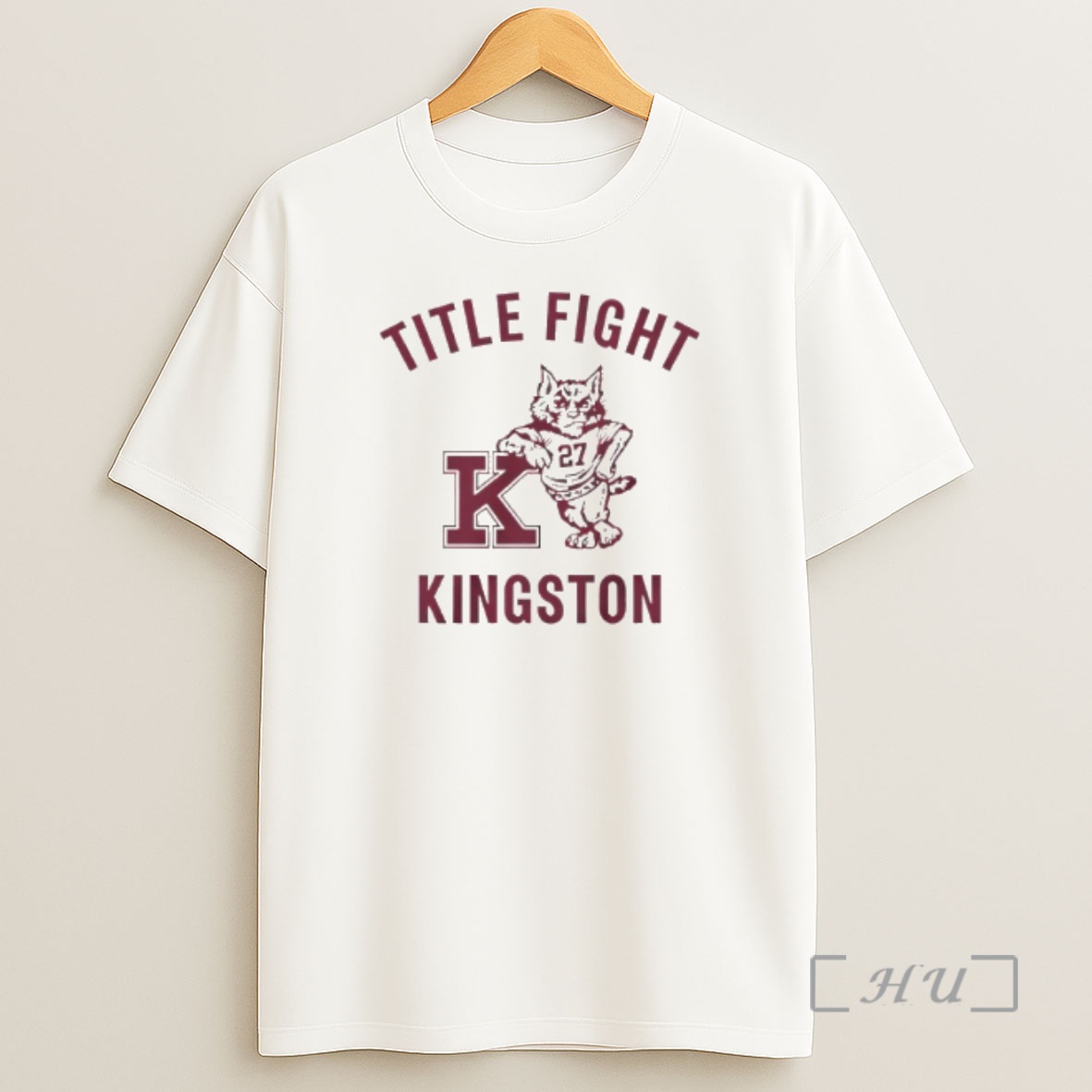 Officials Title Fight Kingston Cat Mascot Shirt Sweatshirt Tee