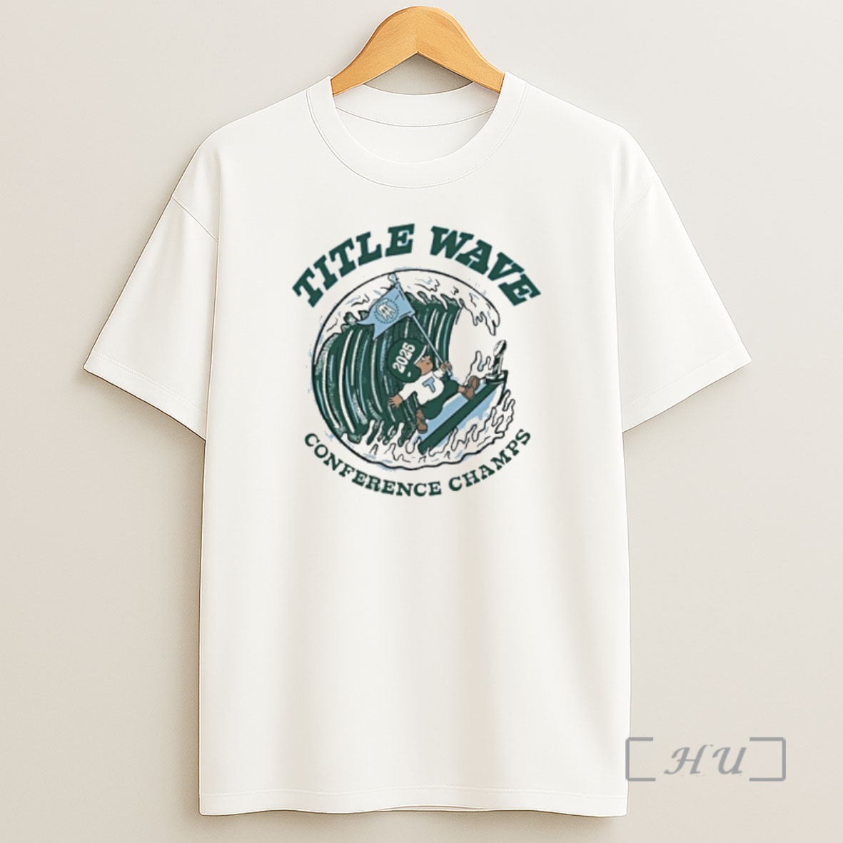 Officials Title Wave Conference Champs 2025 Tulane Green Wave Shirt Sweatshirt Tee