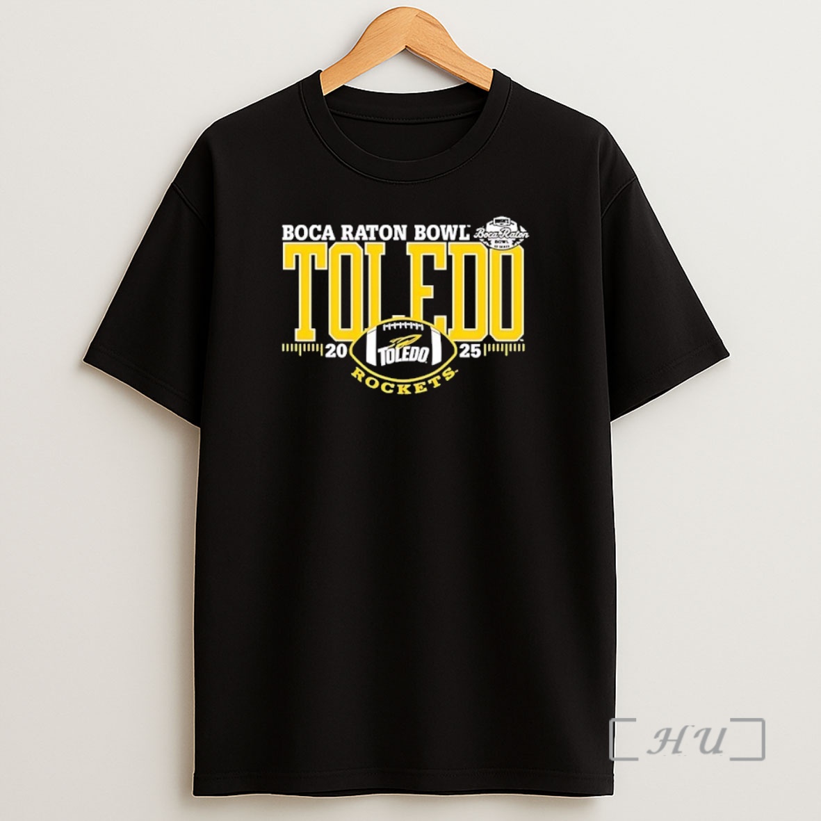 Officials Toledo Rockets 2025 Boca Raton Bowl Logo Shirt Sweatshirt Tee