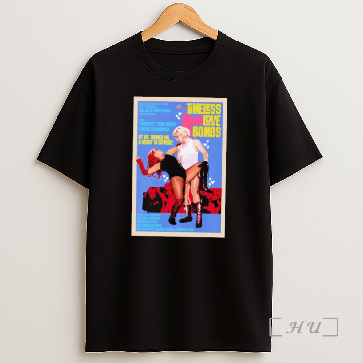 Officials Toni Storm And Mina Shirakawa Wwe Timeless Love Bombs Shirt Sweatshirt Tee