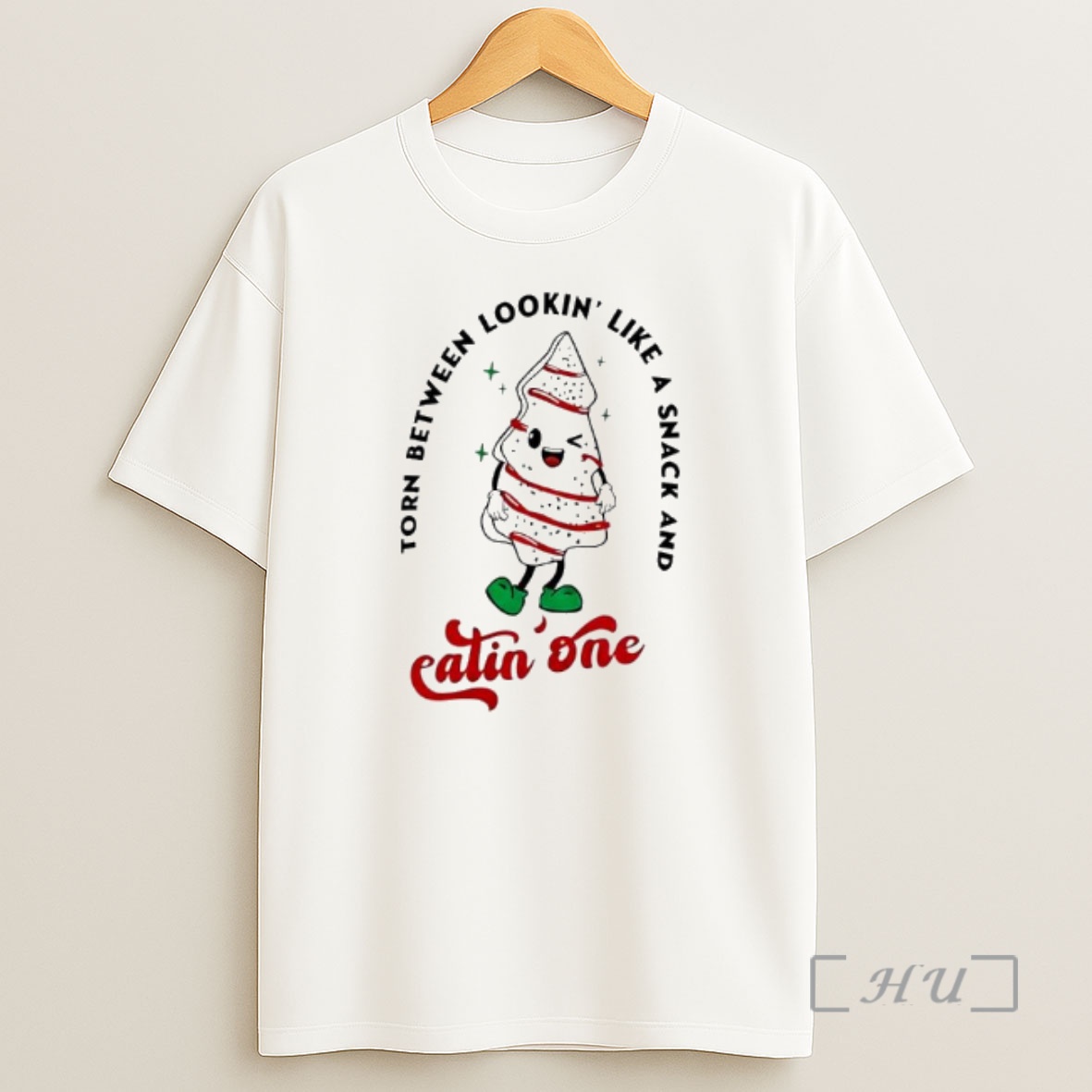 Officials Torn Between Lookin Like A Snack And Eatin One Christmas Premium Shirt Sweatshirt Tee