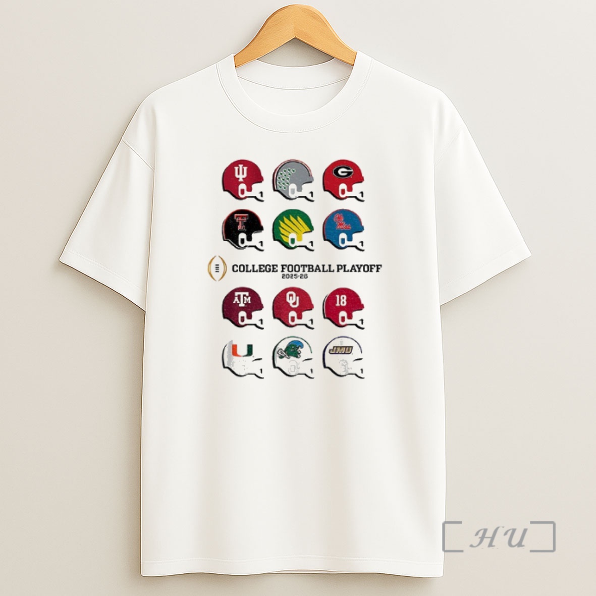 Officials Toy Team Helmets 2025 Cfp Field College Football Playoff 2025 2026 Shirt Sweatshirt Tee