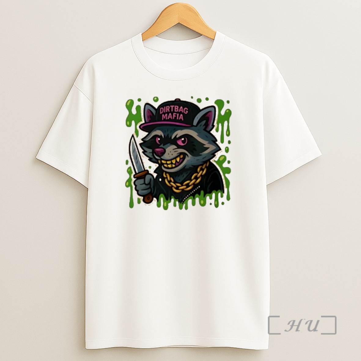 Officials Trash Panda Hat Dirtbag Mafia Art Shirt Sweatshirt Tee