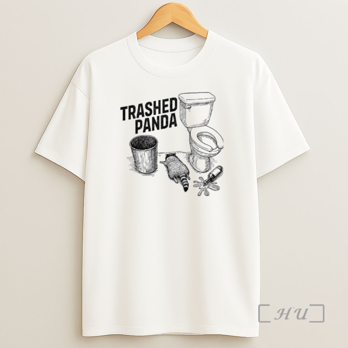 Officials Trashed Panda Funny Drunk Racoon Ornaments Shirt Sweatshirt Tee