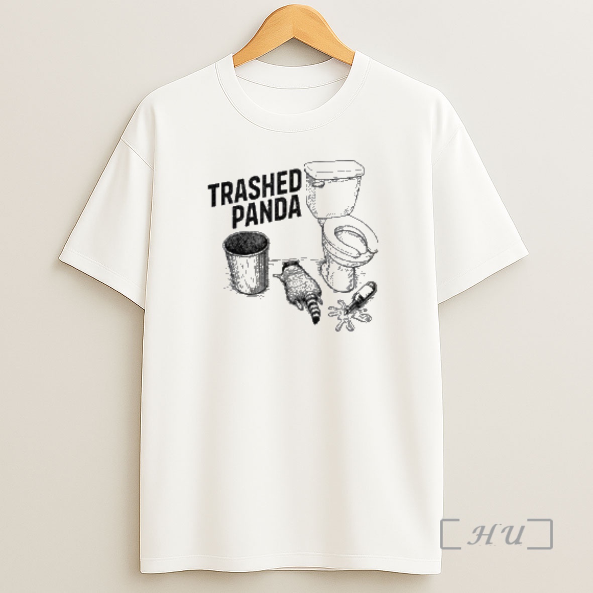 Officials Trashed Panda Funny Drunk Racoon Premium Shirt Sweatshirt Tee