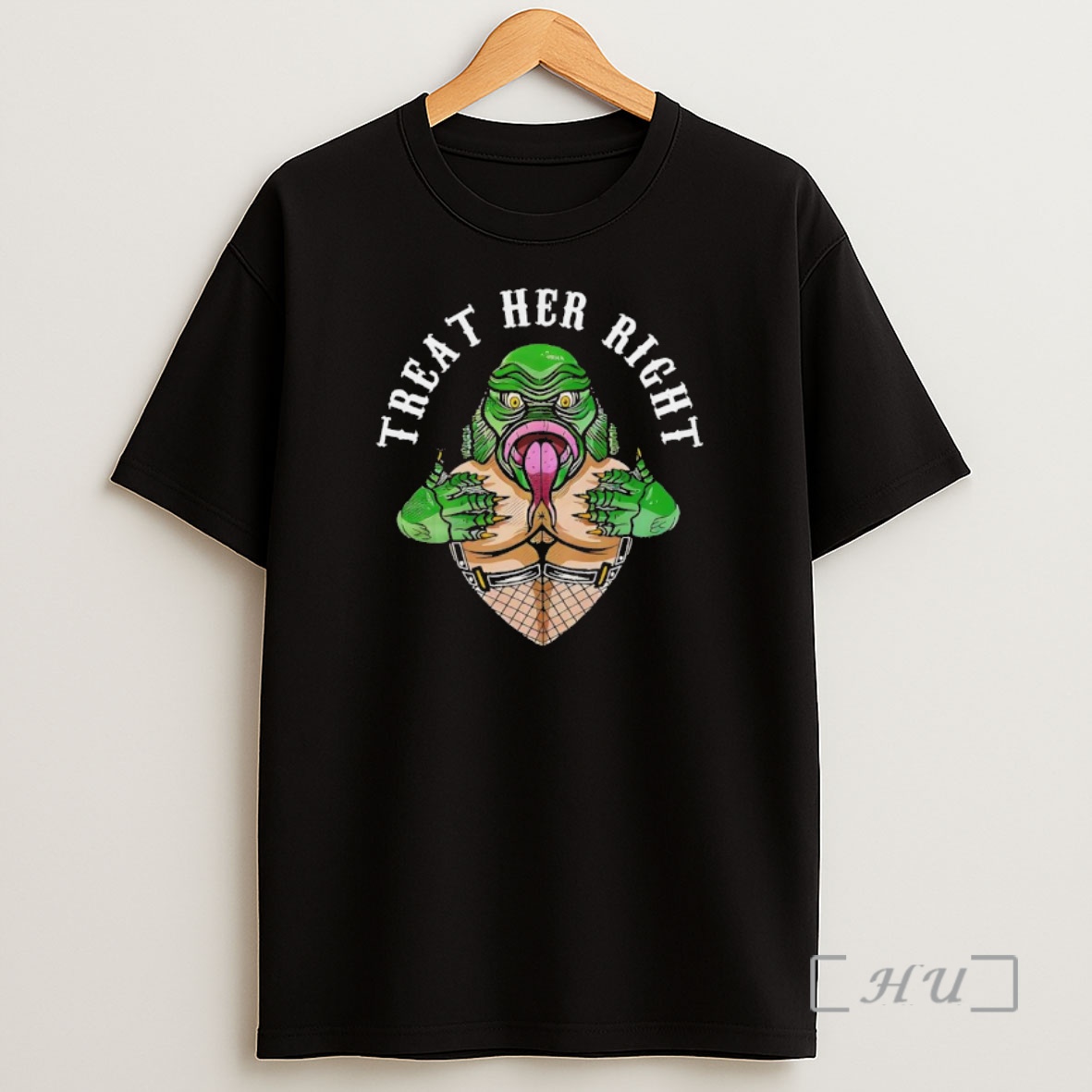 Officials Treat Her Right Creature From The Black Lagoon Meme Shirt Sweatshirt Tee