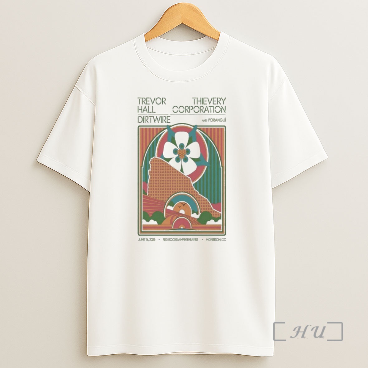 Officials Trevor Hall With Thievery Corporation And Dirtwire Jun 14 2026 In Morrison Co Shirt Sweatshirt Tee
