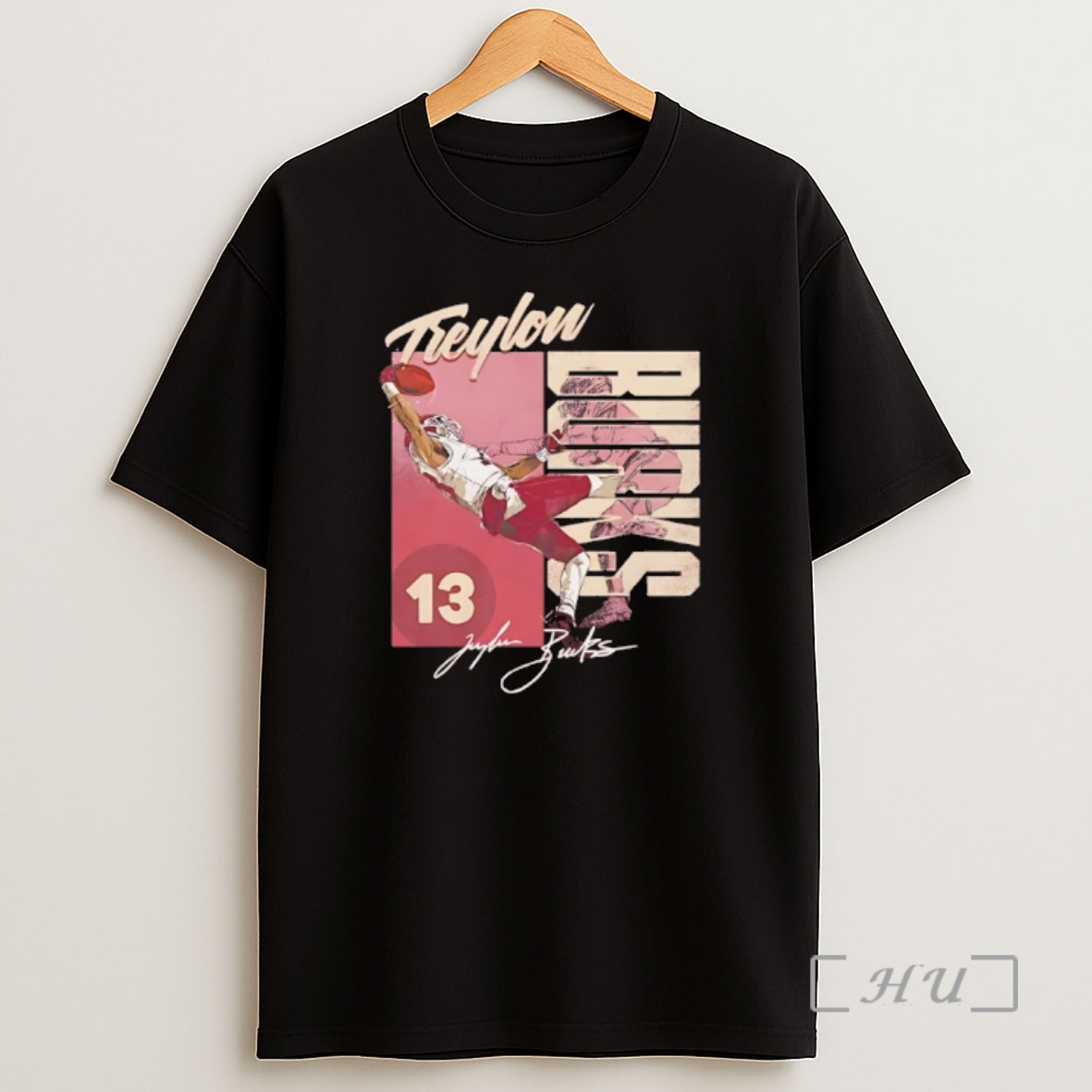 Officials Treylon Burks Washington Commanders One Handed Catch Signature Premium Shirt Sweatshirt Tee