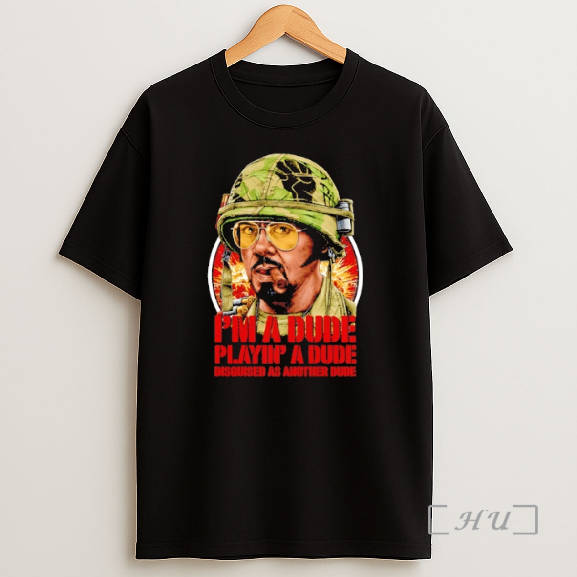 Officials Tropic Thunder Kirk Lazarus Im A Dude Playing A Dude Disguised As Another Dude Shirt Sweatshirt Tee
