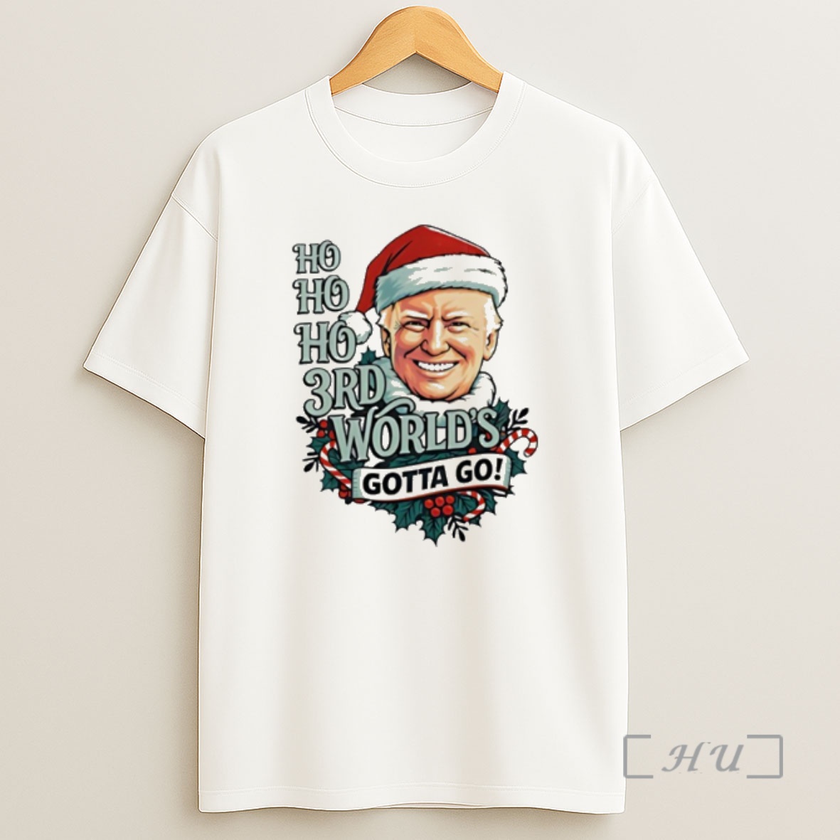 Officials Trump Santa Ho Ho Ho 3rd Worlds Gotta Go Christmas Premium Shirt Sweatshirt Tee