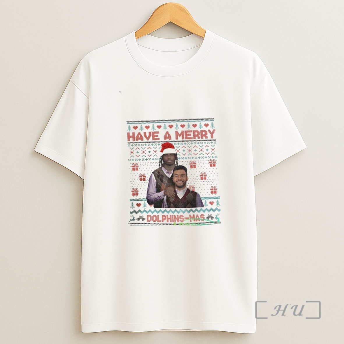 Officials Tua Tagovailoa And Tyreek Hill Miami Dolphins Step Brothers Have A Merry Dolphins Mas Christmas Premium Shirt Sweatshirt Tee