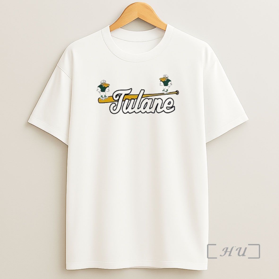 Officials Tulane Baseball Sluggerbird Mascot Shirt Sweatshirt Tee