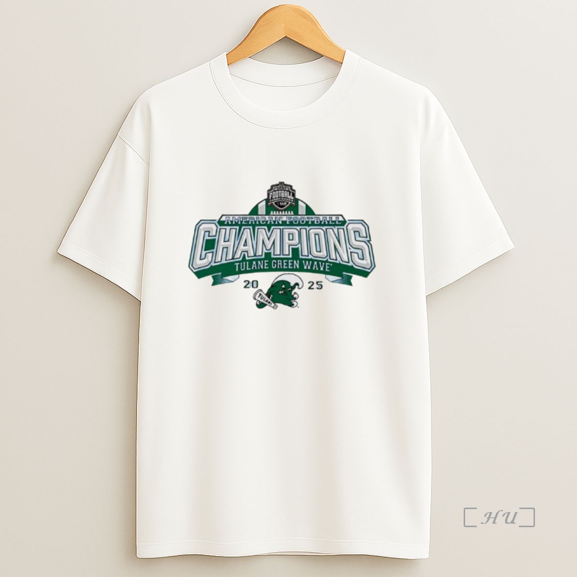Officials Tulane Football 2025 Aac Champions Premium Shirt Sweatshirt Tee