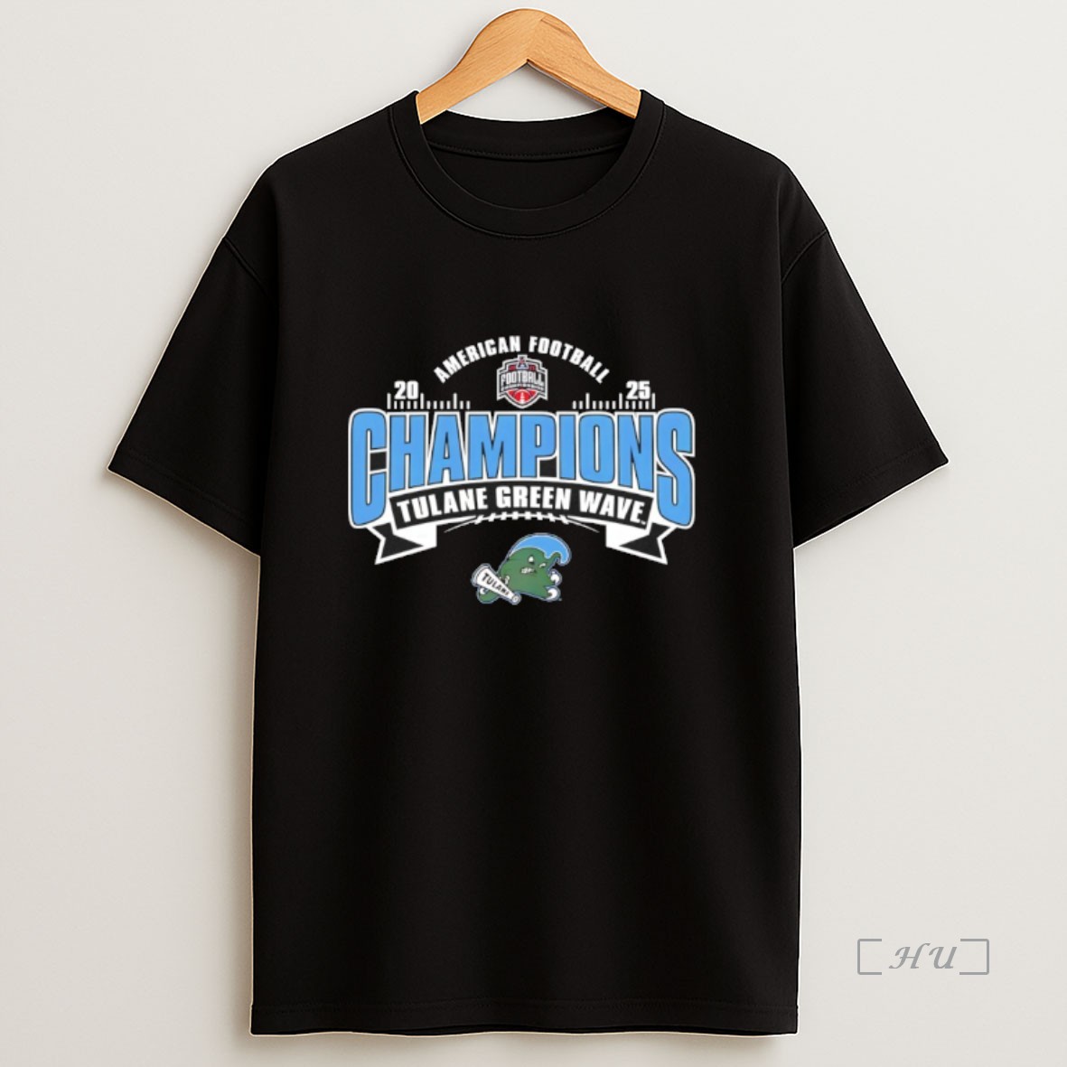 Officials Tulane Green Wave 2025 American Conference Champions Locker Room Premium Shirt Sweatshirt Tee