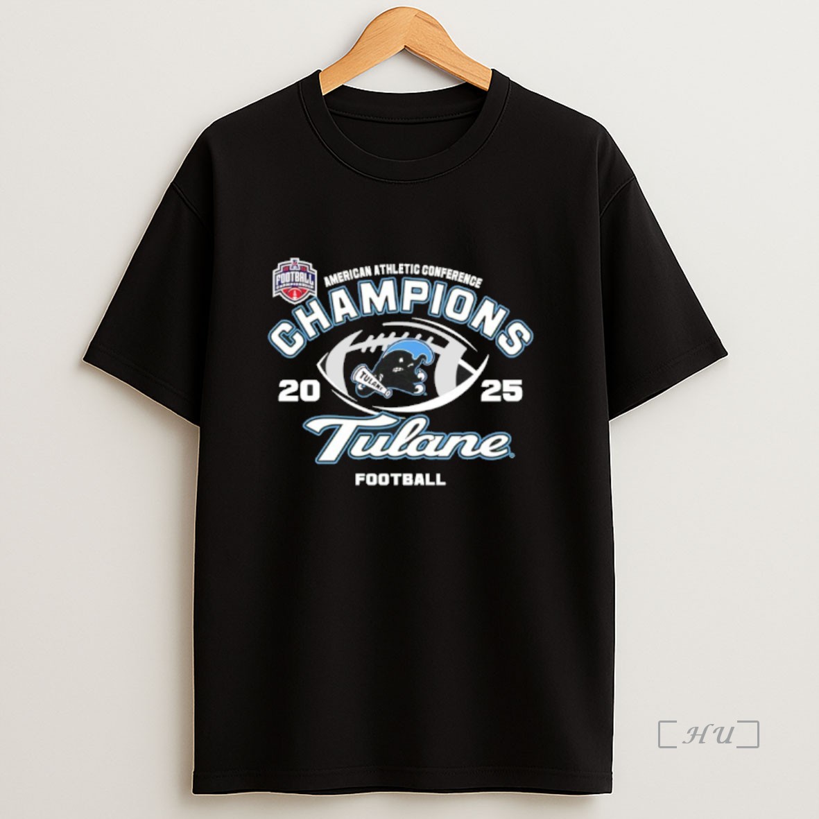 Officials Tulane Green Wave 2025 American Conference Champions Premium Shirt Sweatshirt Tee