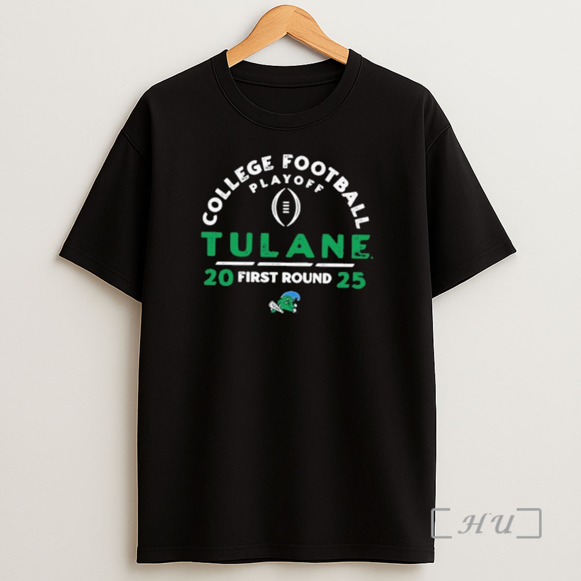 Officials Tulane Green Wave 2025 College Football Playoff First Round Retro Shirt Sweatshirt Tee