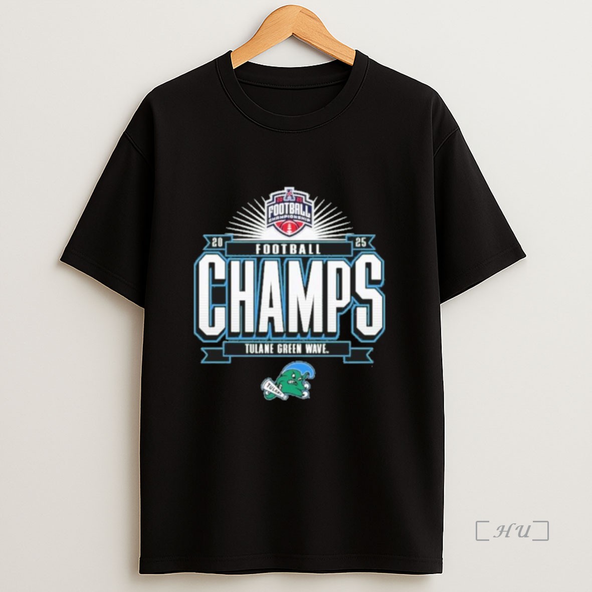 Officials Tulane Green Wave 2025 The American Football Champions Locker Room Premium Shirt Sweatshirt Tee
