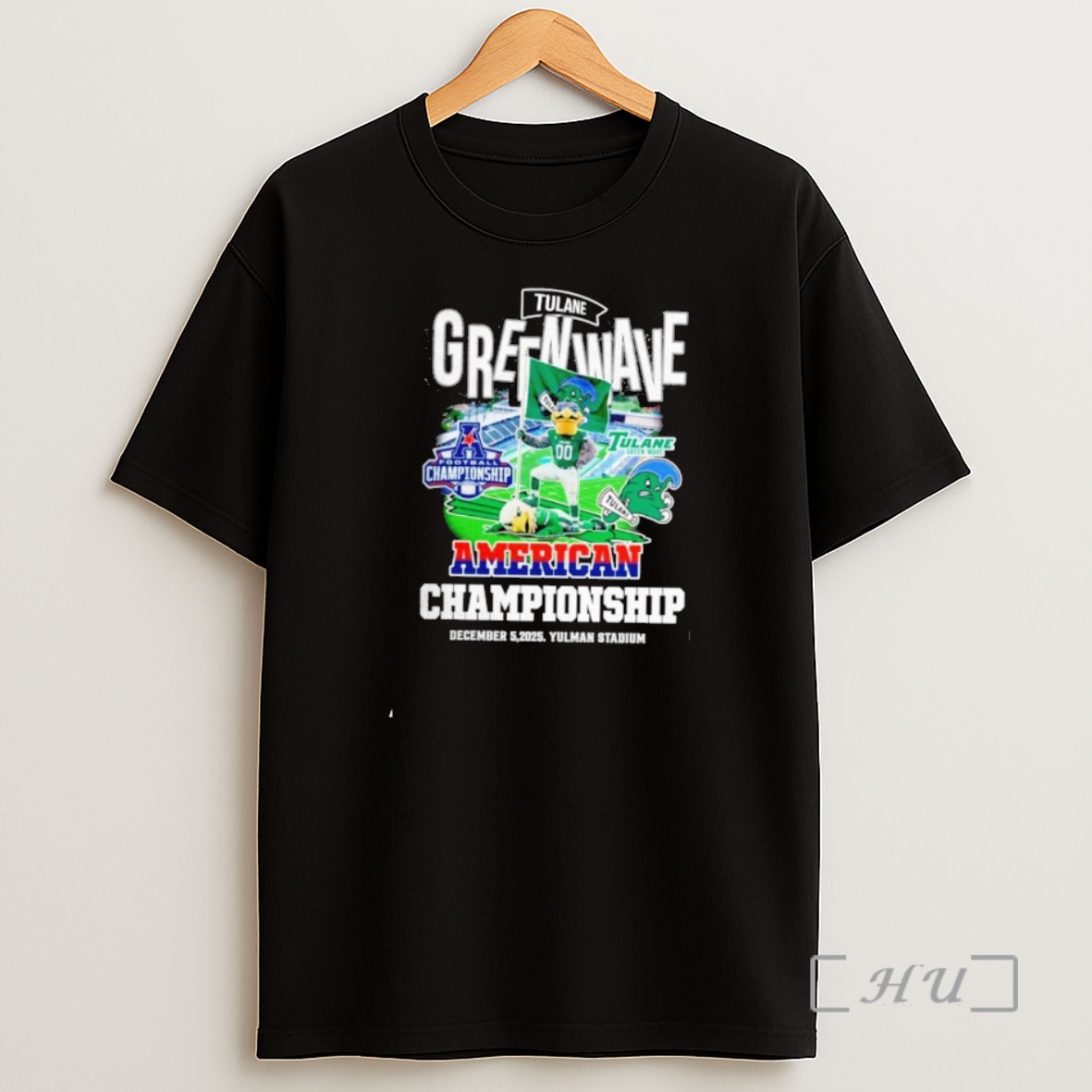 Officials Tulane Green Wave American Championship 2025 Victory Premium Shirt Sweatshirt Tee