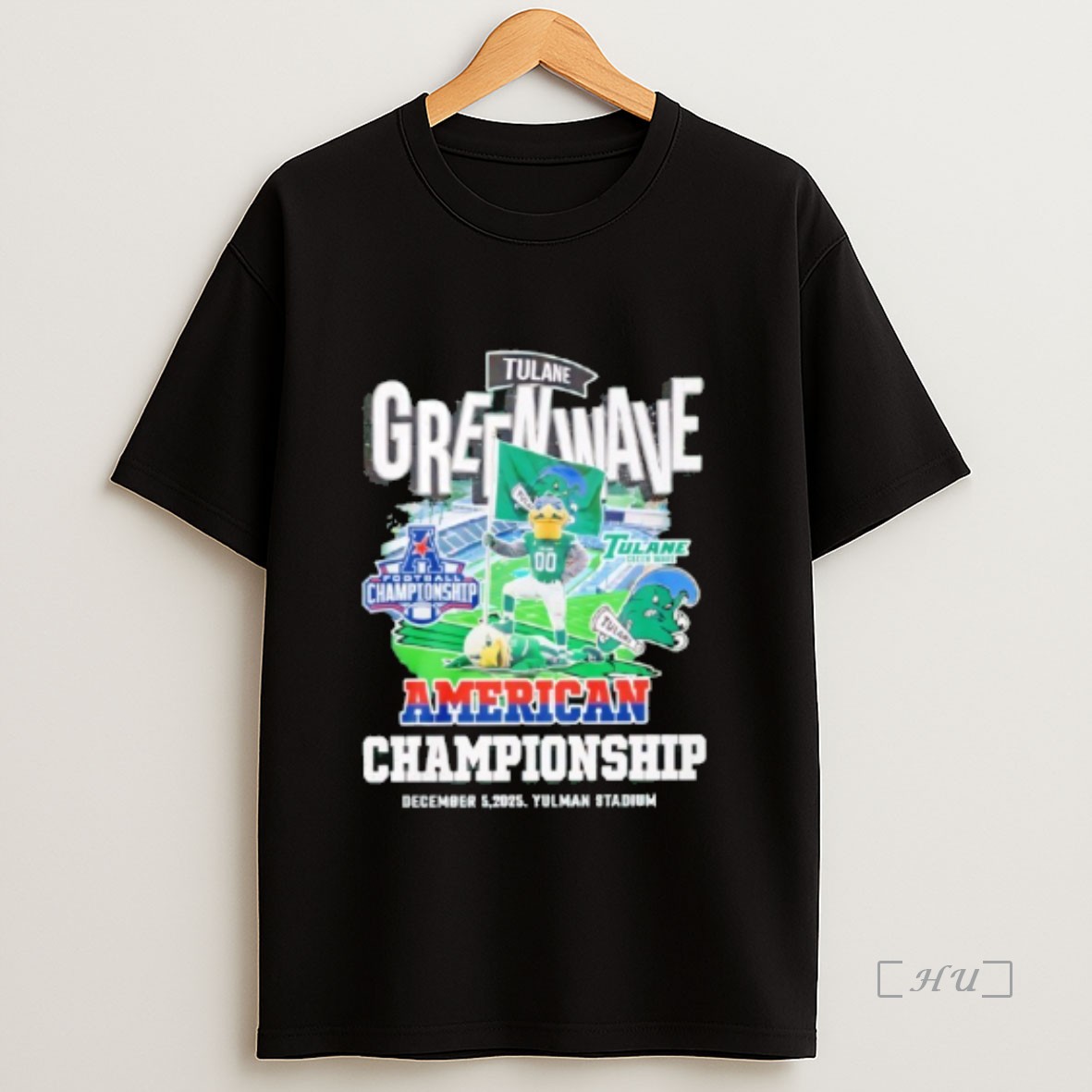 Officials Tulane Green Wave American Championship December 5 2025 Premium Shirt Sweatshirt Tee