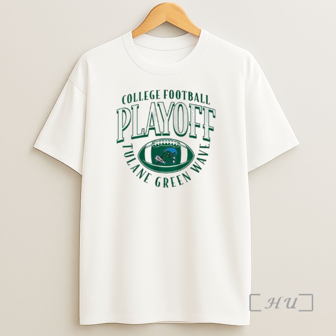Officials Tulane Green Wave Football 2025 Cfp Curve Shirt Sweatshirt Tee