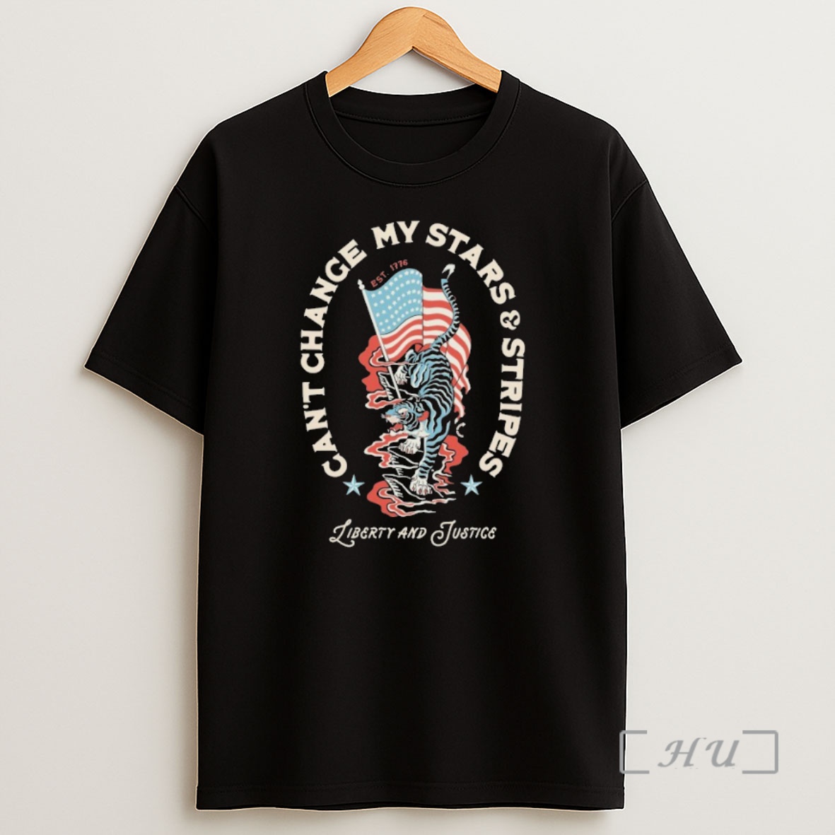 Officials Turning Point Usa Cant Change My Stars And Stripes Liberty And Justice Est 1776 American Flag Shirt Sweatshirt Tee