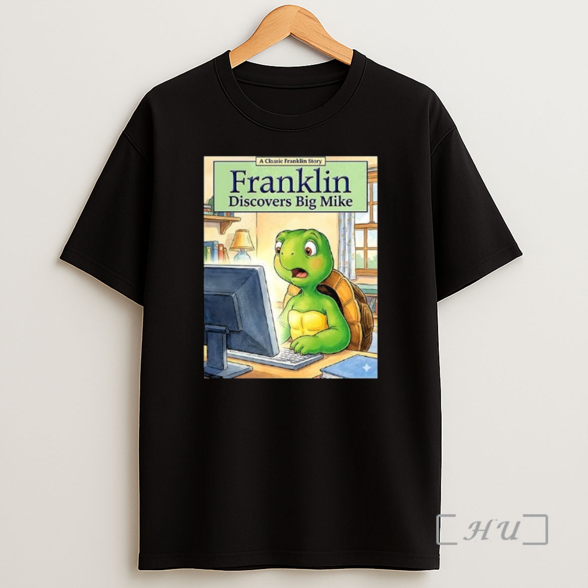 Officials Turtle Franklin Discovers Big Mike Premium Shirt Sweatshirt Tee