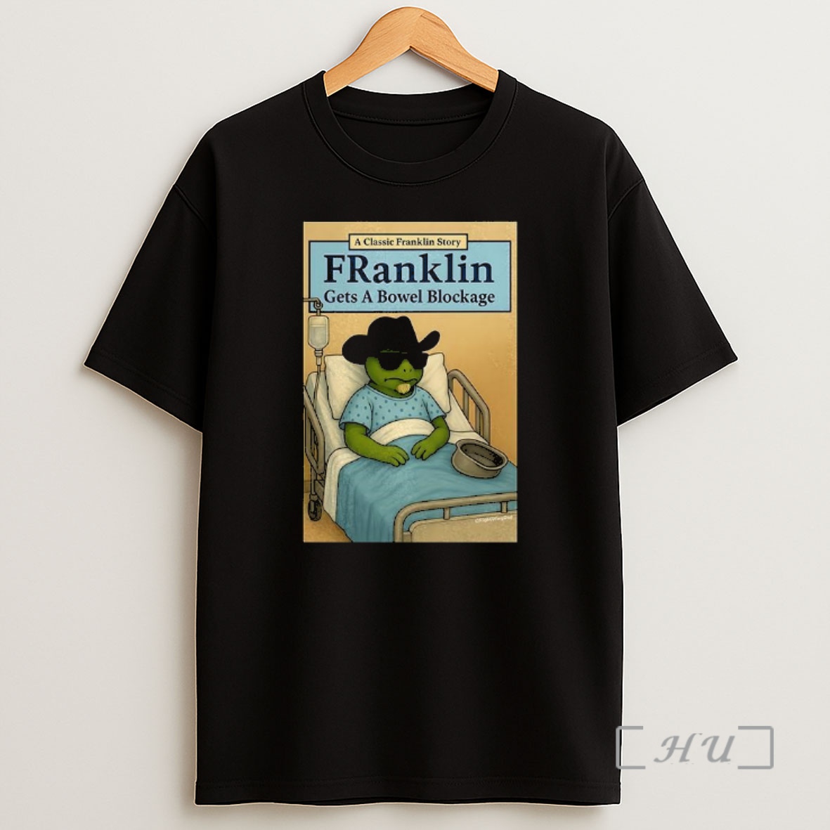 Officials Turtle Franklin Gets A Bowel Blockage Premium Shirt Sweatshirt Tee