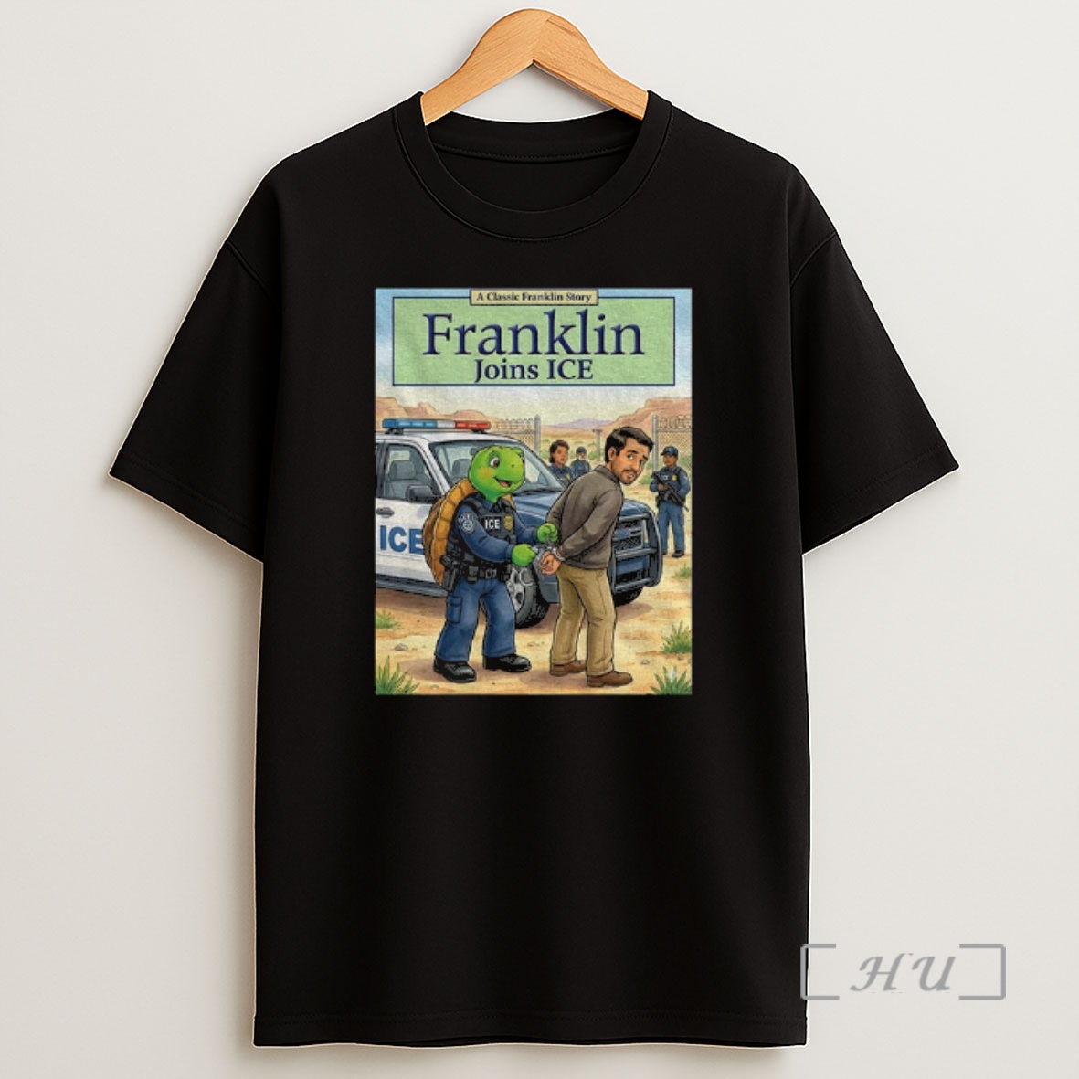 Officials Turtle Police Franklin Joins Ice A Classic Franklin Story Premium Shirt Sweatshirt Tee