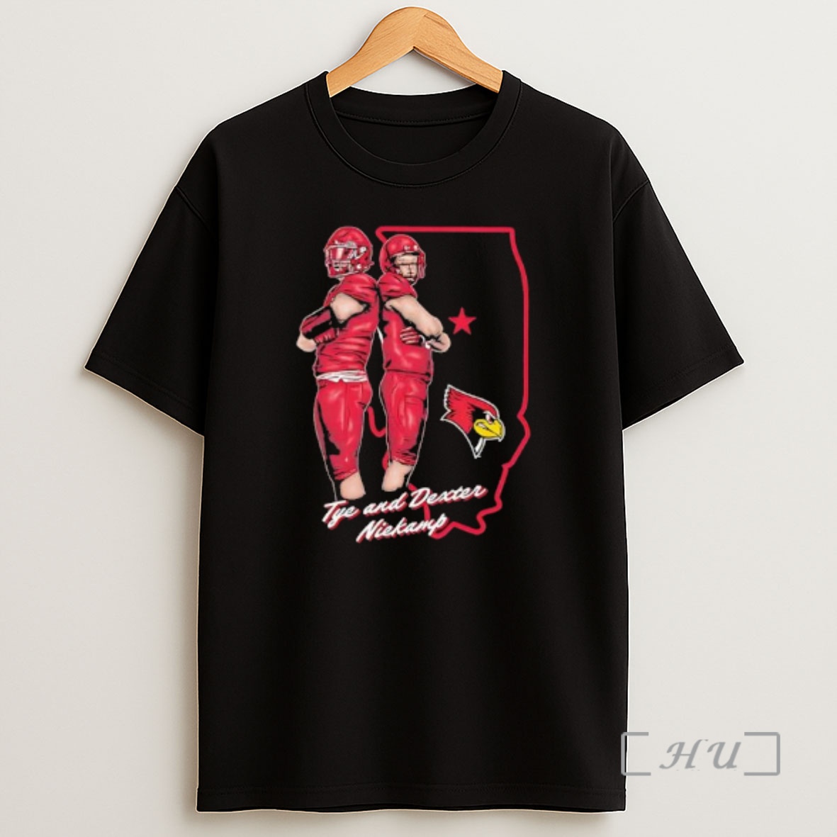 Officials Tye And Dexter Niekamp Louisville Cardinals Two Football Players Shirt Sweatshirt Tee
