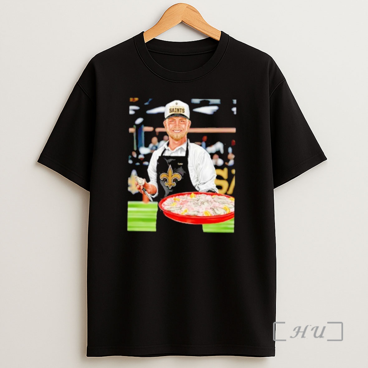 Officials Tyler Shough New Orleans Saints Oyster Shucker Shirt Sweatshirt Tee
