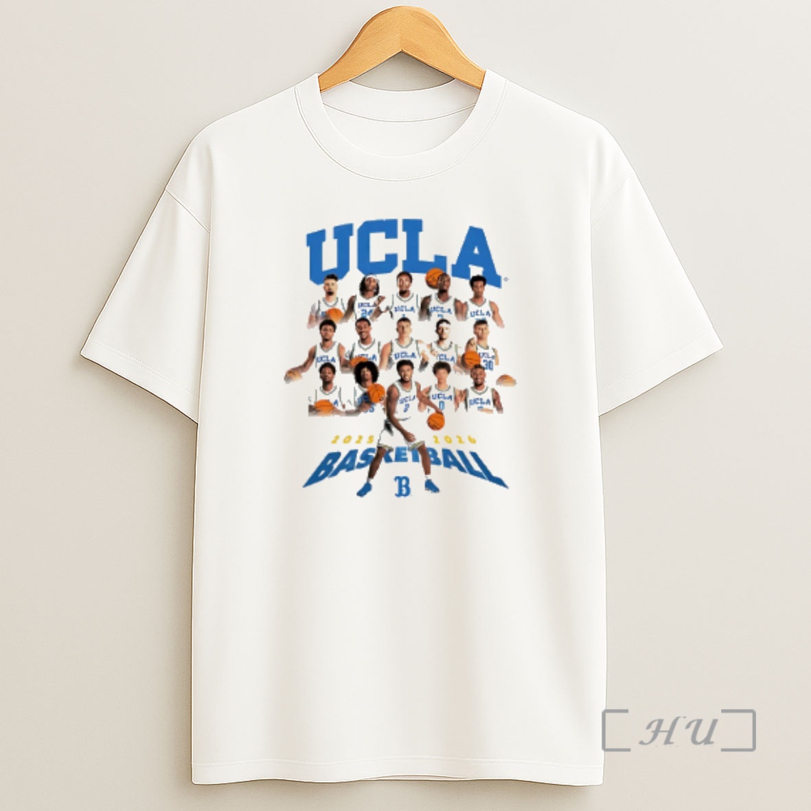 Officials Ucla Mens Basketball 2025 2026 Team Collage Shirt Sweatshirt Tee