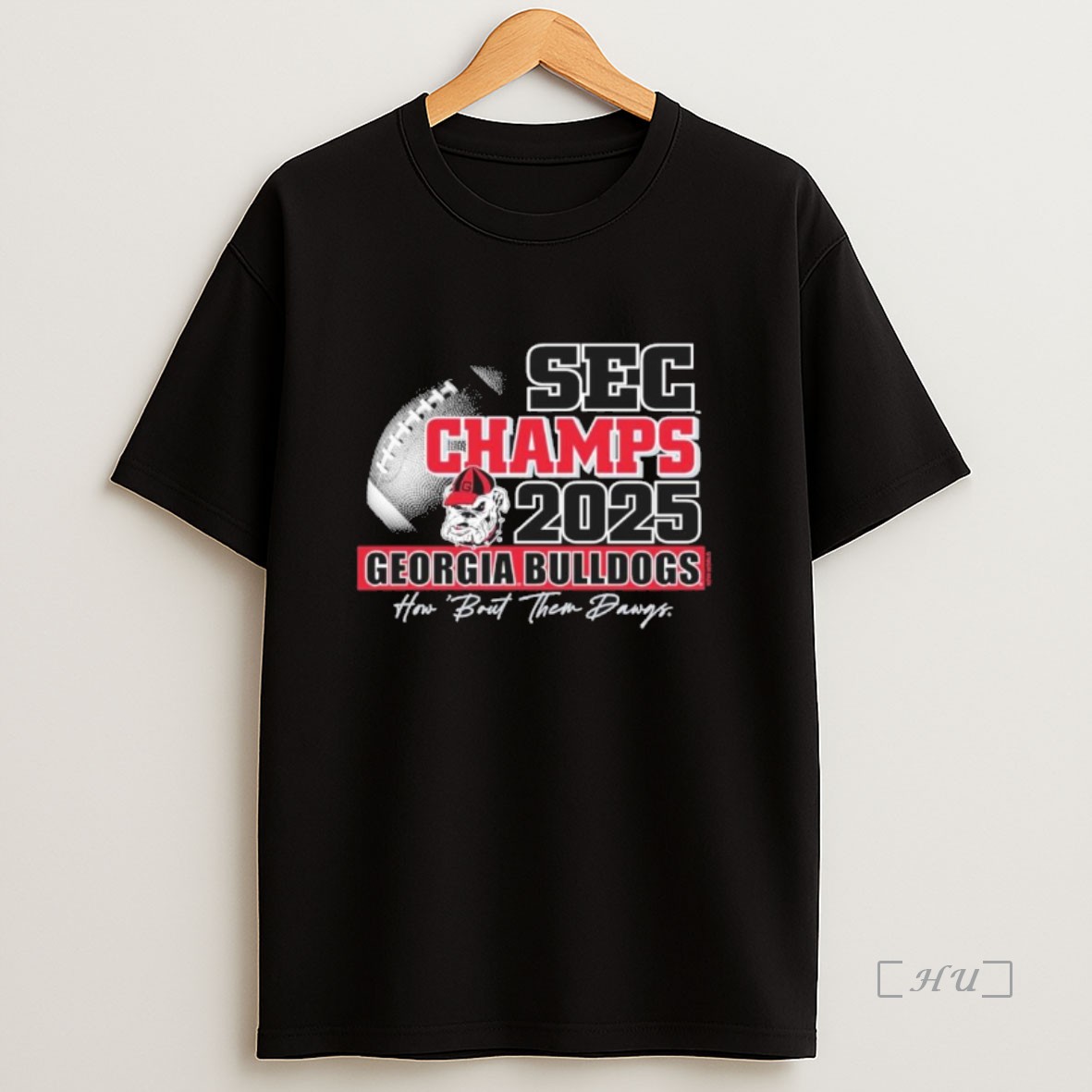 Officials Uga 2025 Sec Champions How Bout Them Dawgs Premium Shirt Sweatshirt Tee
