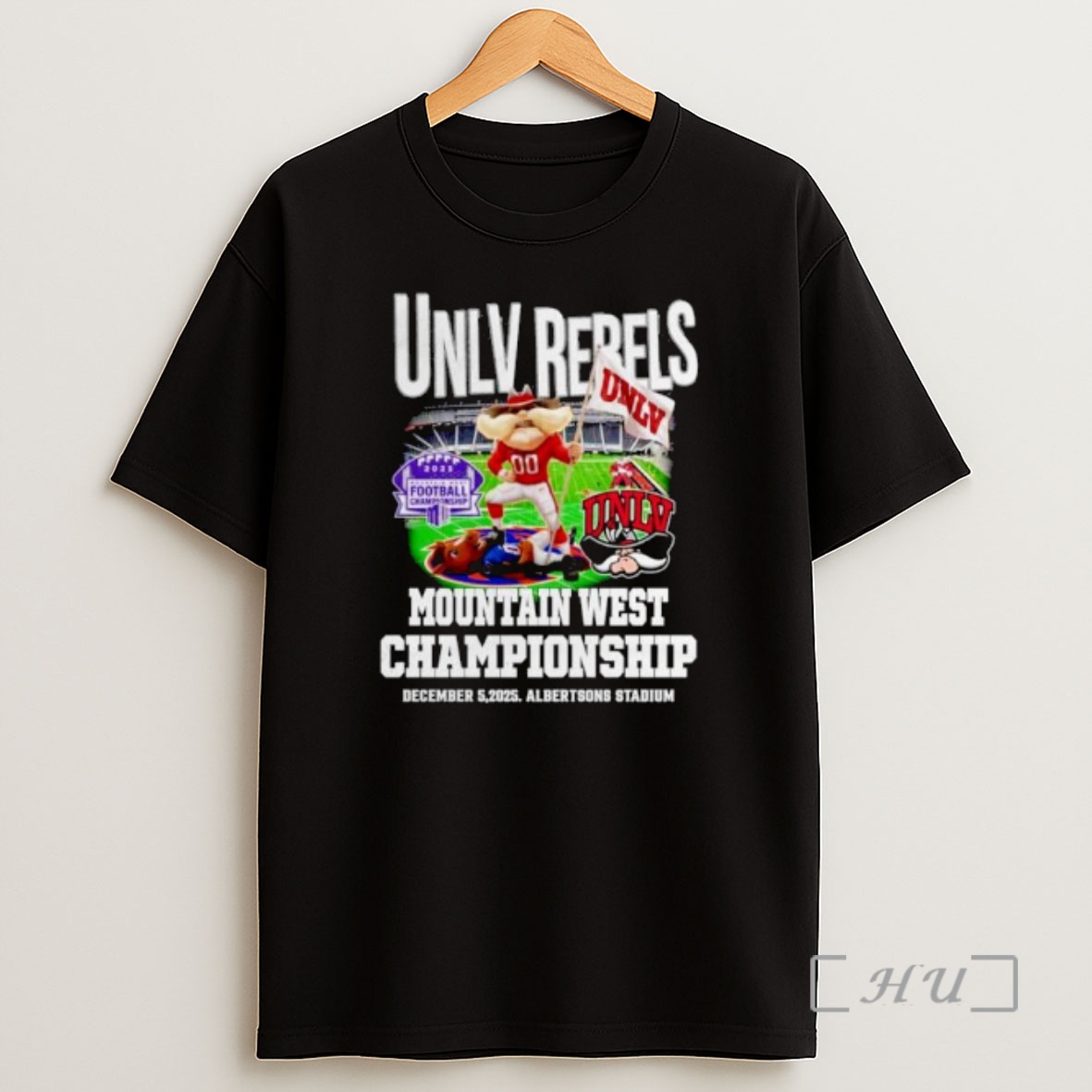 Officials Unlv Rebels 2025 Winner Mountain West Conference Championship Ornaments Shirt Sweatshirt Tee