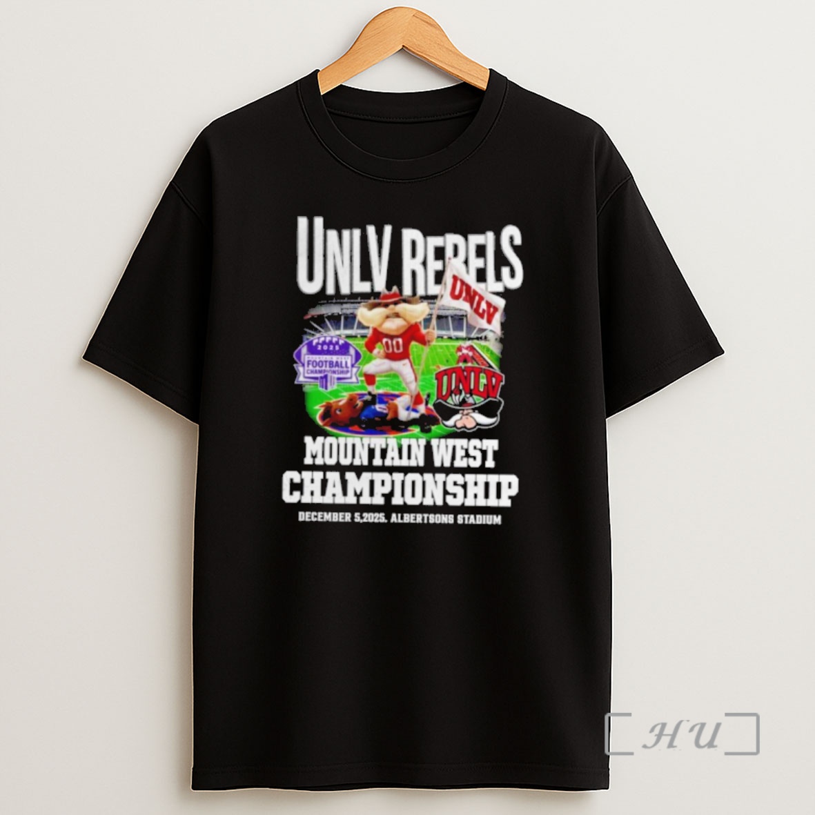 Officials Unlv Rebels 2025 Winner Mountain West Conference Championship Premium Shirt Sweatshirt Tee