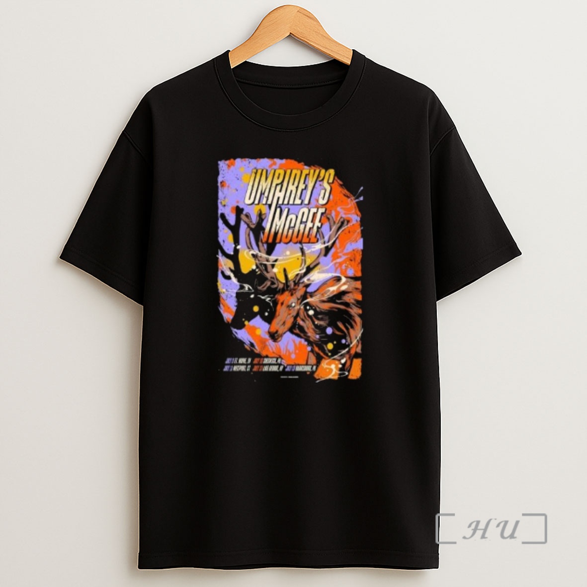 Officials Umphreys Mcgee July 9 13 2026 Shows Circle Black Shirt Sweatshirt Tee