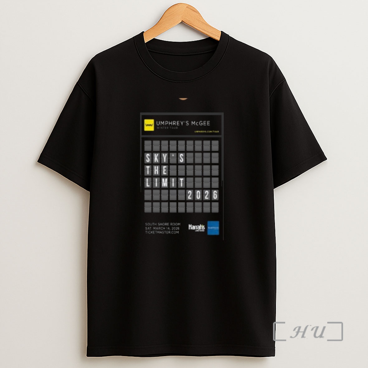 Officials Umphreys Mcgee South Shore Room March 14 2026 Concert Circle Black Premium Shirt Sweatshirt Tee